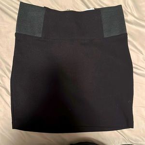 Black Body Con Skirt